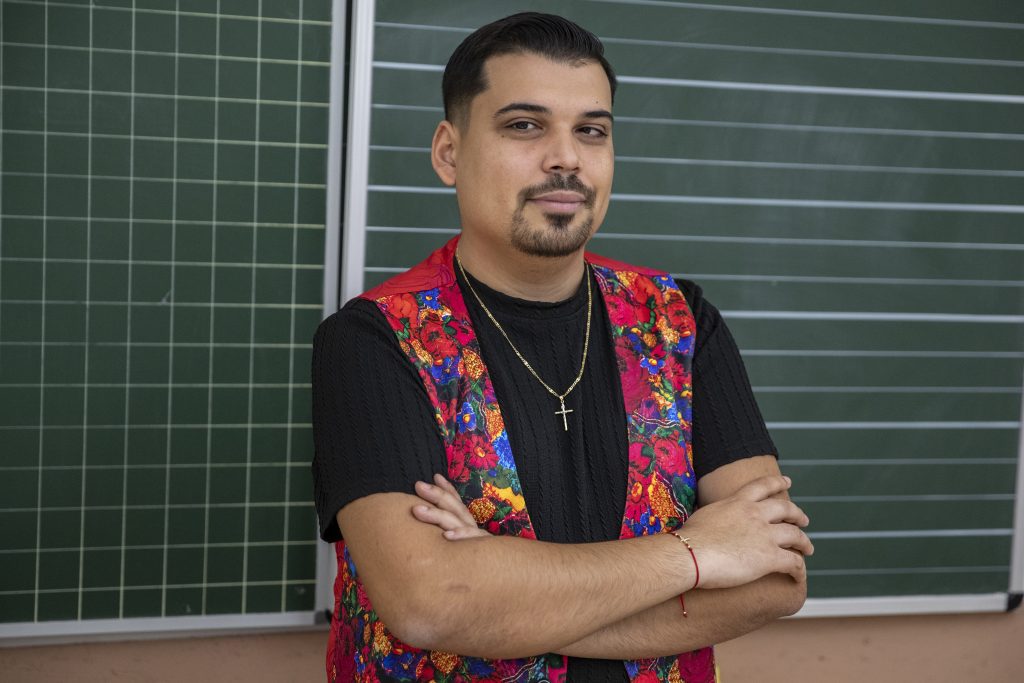 Máté bácsi portréja